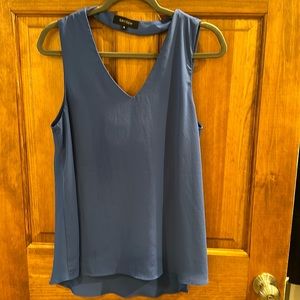 Cute royal blue sleeveless top